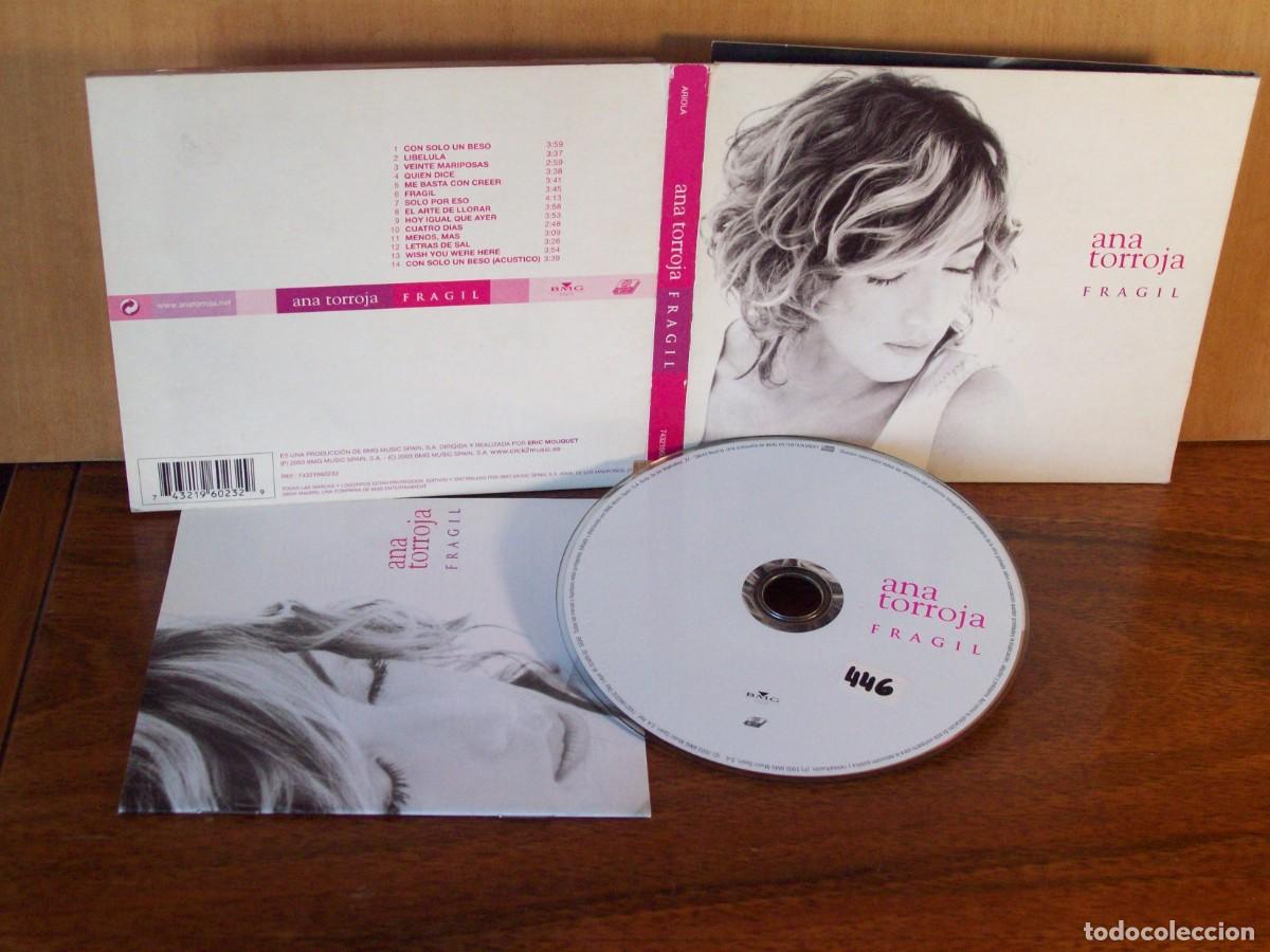 CDs de m&uacute;sica: ANA TORROJA - FRAGIL - CD DIGIPACK CON LIBRETP - Foto 1