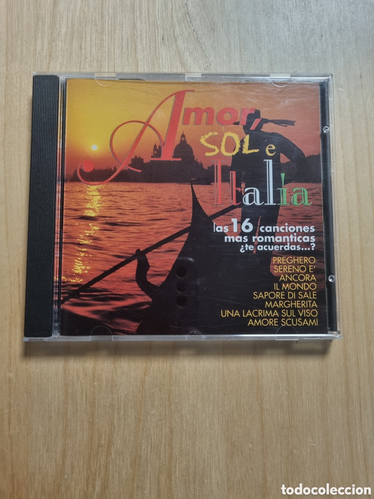 CDs de m&uacute;sica: SCD117 amor sol e italia CD SEGUNDAMANO - Foto 1