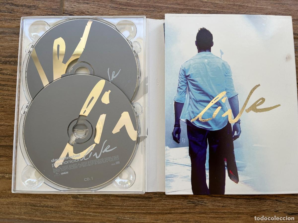 CDs de m&uacute;sica: DAVID BISBAL - PREMONICION LIVE - 2 CD + 2 DVD - Foto 6