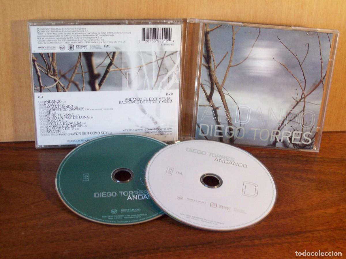 CDs de m&uacute;sica: DIEGO TORRES - ANDANDO - CD + DVD - Foto 1