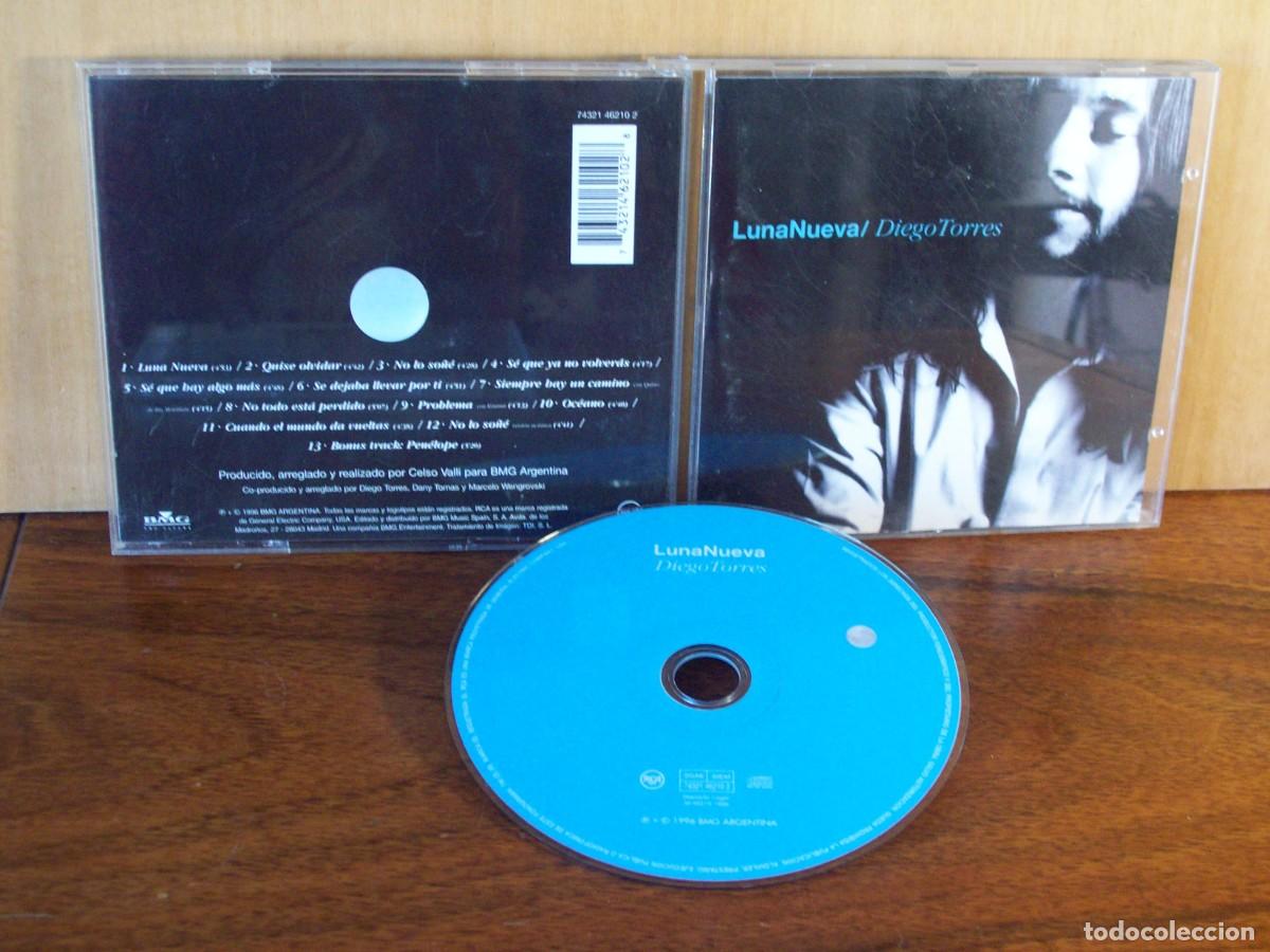 CDs de m&uacute;sica: DIEGO TORRES - LUNA NUEVA - CD - Foto 1