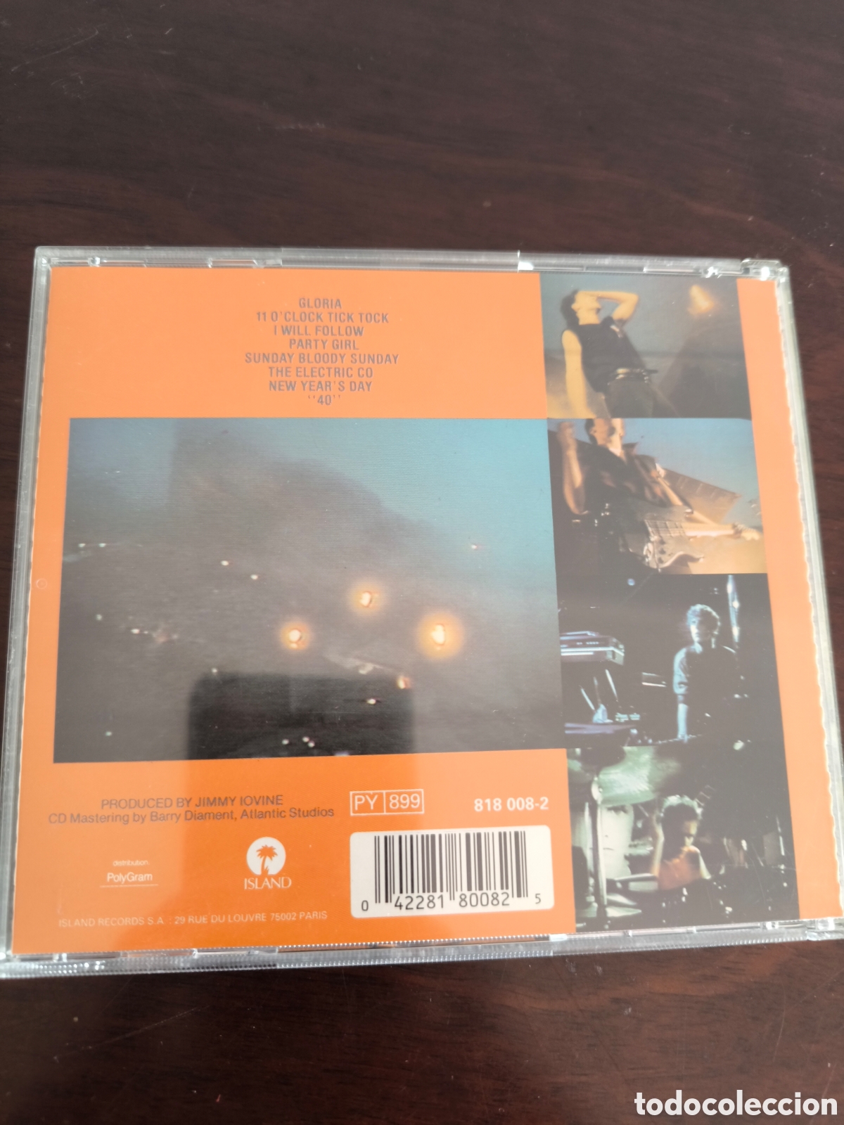 CDs de m&uacute;sica: CD U2. Live. Under Blood Red Sky - Foto 3