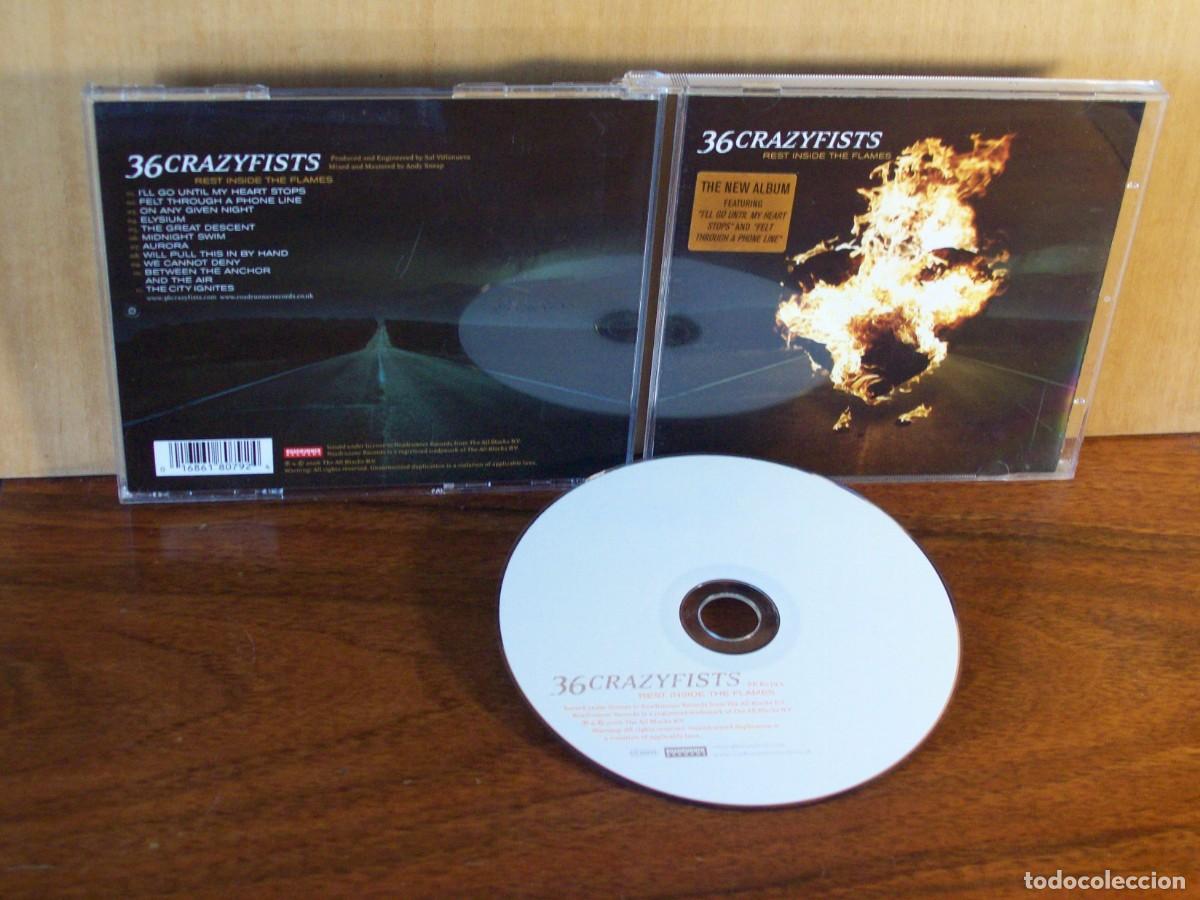CDs de m&uacute;sica: 36 CRAZYFIST - REST INSIDE THE FLAMES - CD - Foto 1
