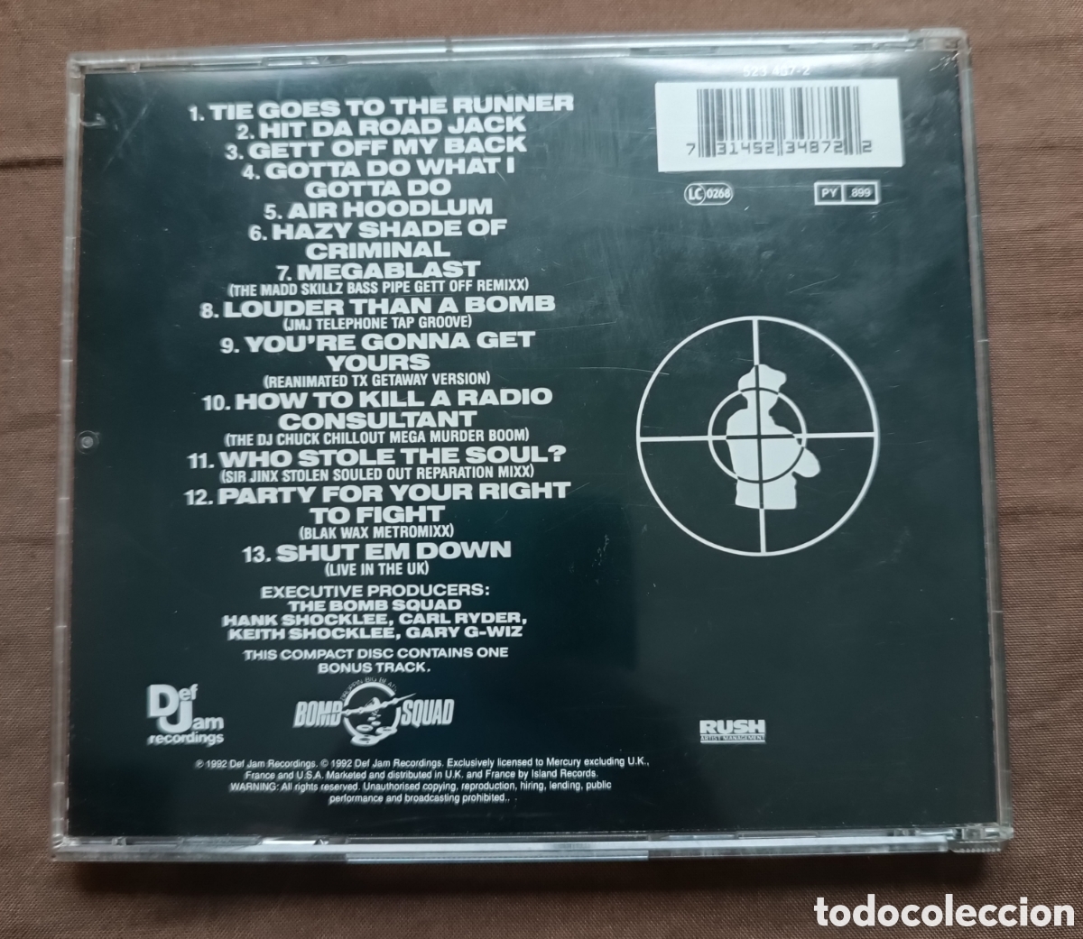 CDs de m&uacute;sica: Public Enemy - Greatest Misses. - Foto 2