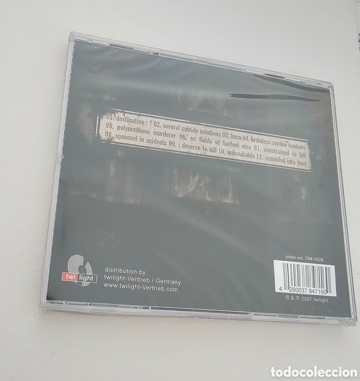 CDs de m&uacute;sica: Cd Violence Unleashed-Spawned To Kill. - Foto 2