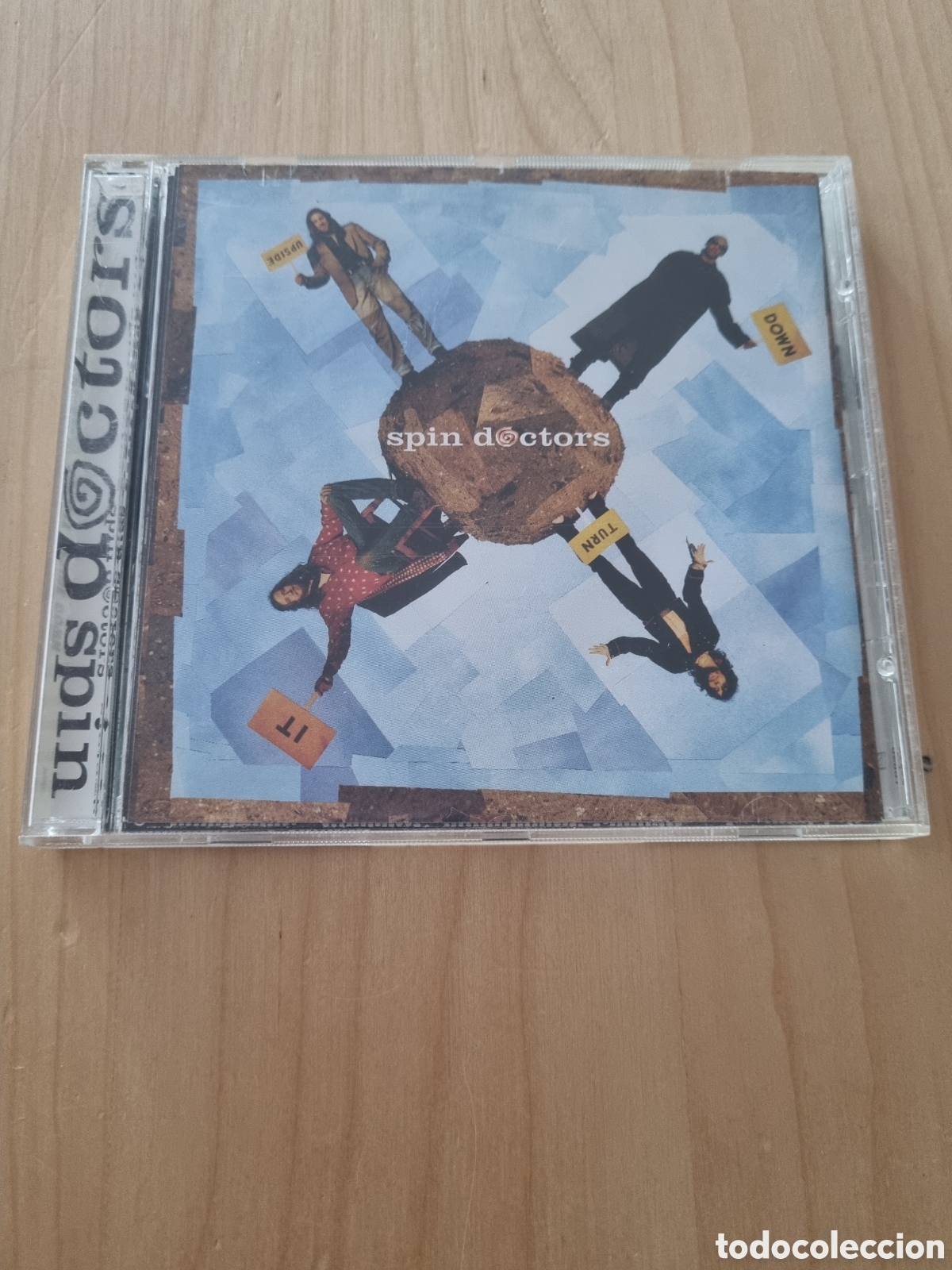 CDs de m&uacute;sica: SCD143 spin doctors turn it upside down CD SEGUNDAMANO - Foto 1