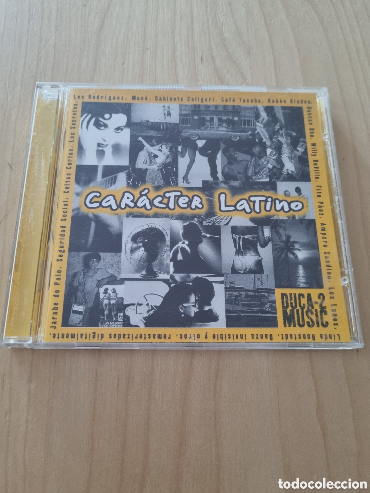 CDs de M&uacute;sica: ACD068 caracter latino varios CD SEGUNDAMANO
