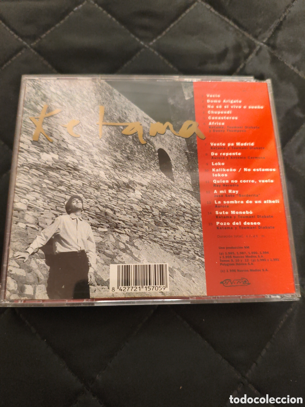 CDs de m&uacute;sica: Ketama &ndash;&nbsp;Karma Cd Espa&ntilde;a - Foto 2