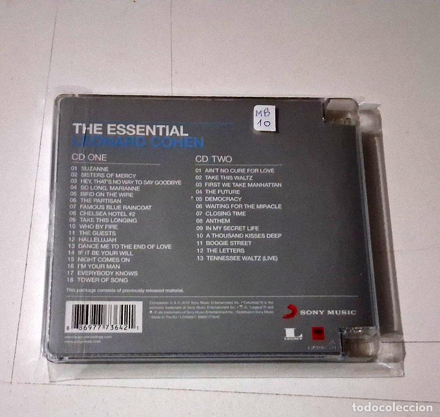 CDs de m&uacute;sica: LEONARD COHEN &rdquo;THE ESSENTIAL&rdquo; 2CD 31 TRACKS CD - Foto 2