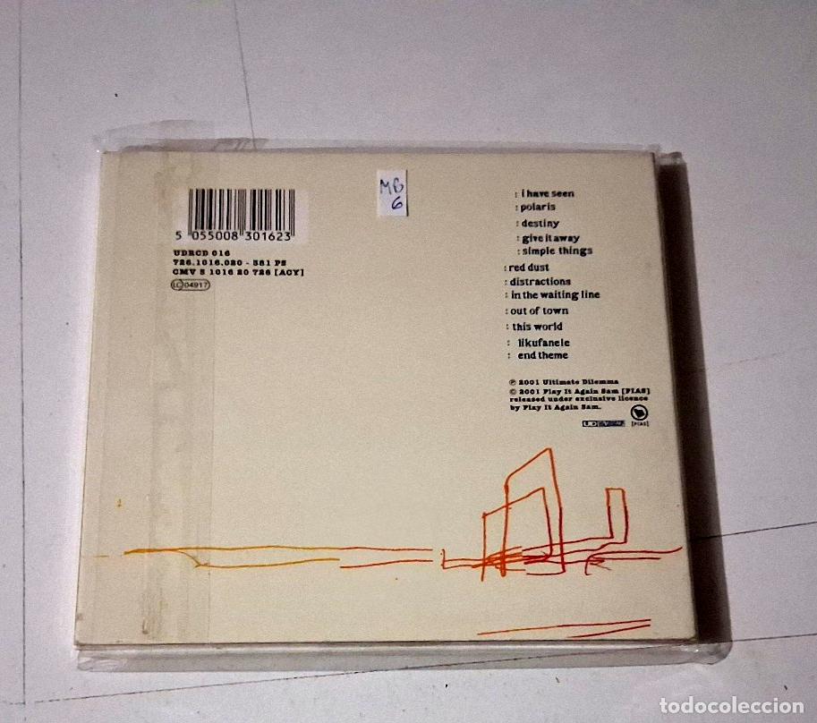 CDs de m&uacute;sica: ZERO 7 &rdquo;SIMPLE THINGS&rdquo; CD 12 TRACKS DIGIPACK - Foto 2