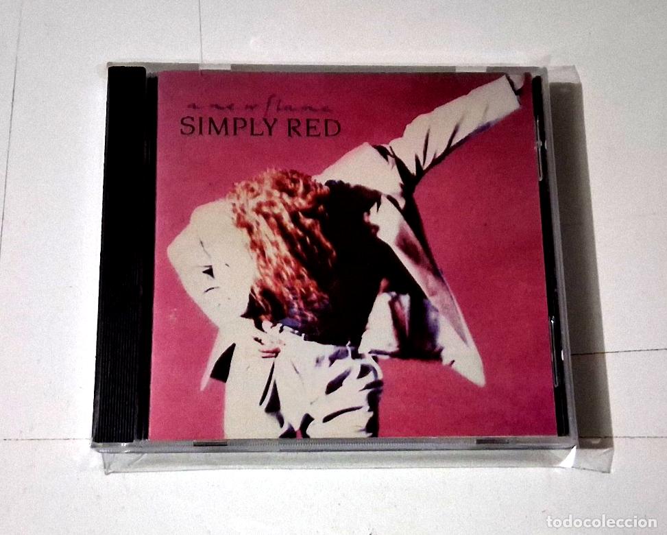 CDs de m&uacute;sica: SIMPLY RED &rdquo;A NEW FLAME&rdquo; CD - Foto 1