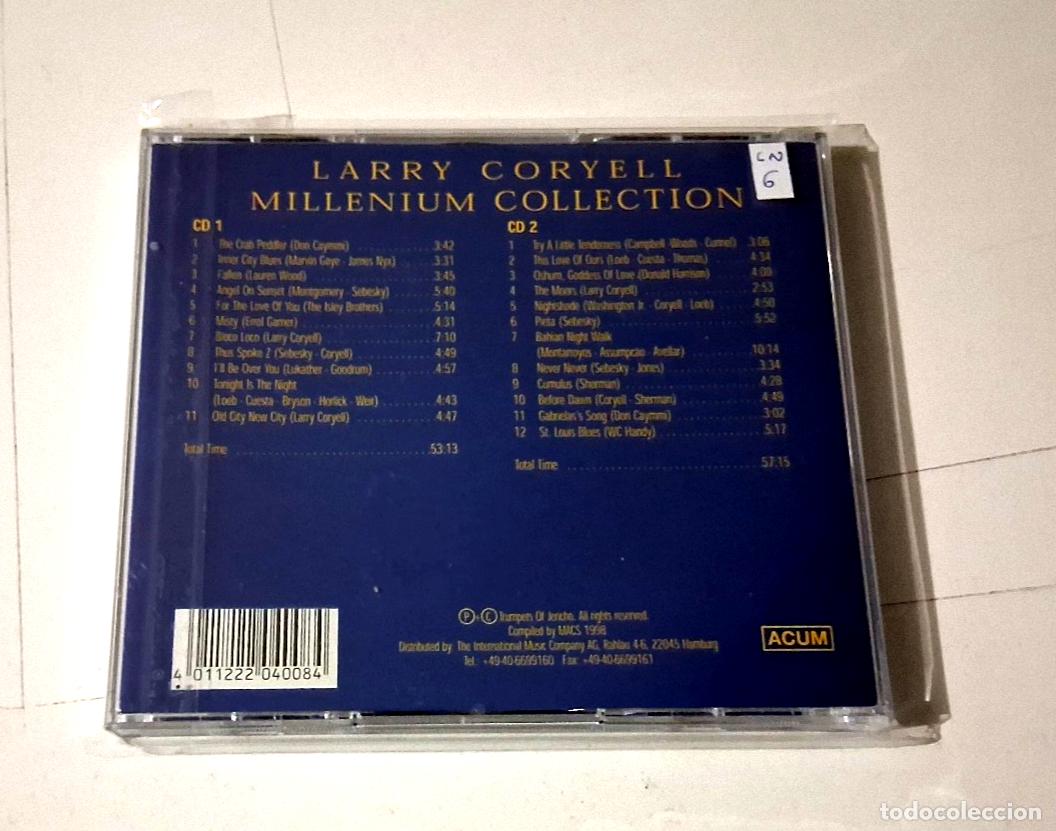 CDs de m&uacute;sica: LARRY CORYELL &rdquo;MILLENIUM COLLECTION&rdquo; 2CD 23 TRACKS CD COMO NUEVO - Foto 2