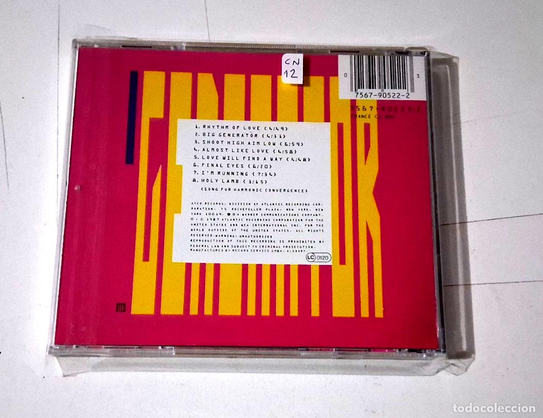 CDs de m&uacute;sica: YES &rdquo;BIG GENERATOR&rdquo; CD 8 TRACKS COMO NUEVO - Foto 2