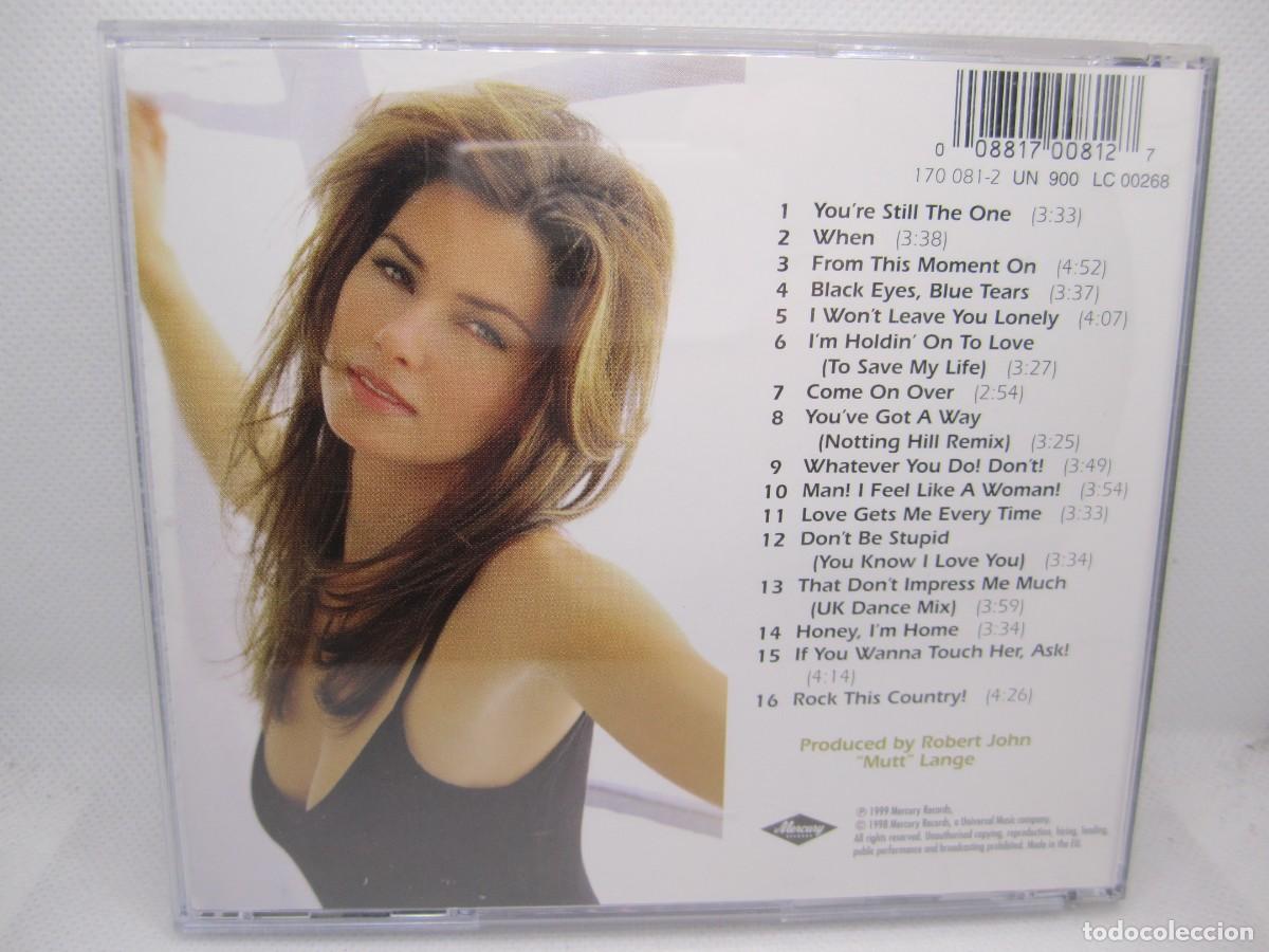 CDs de m&uacute;sica: cd shania twain come on over - Foto 3