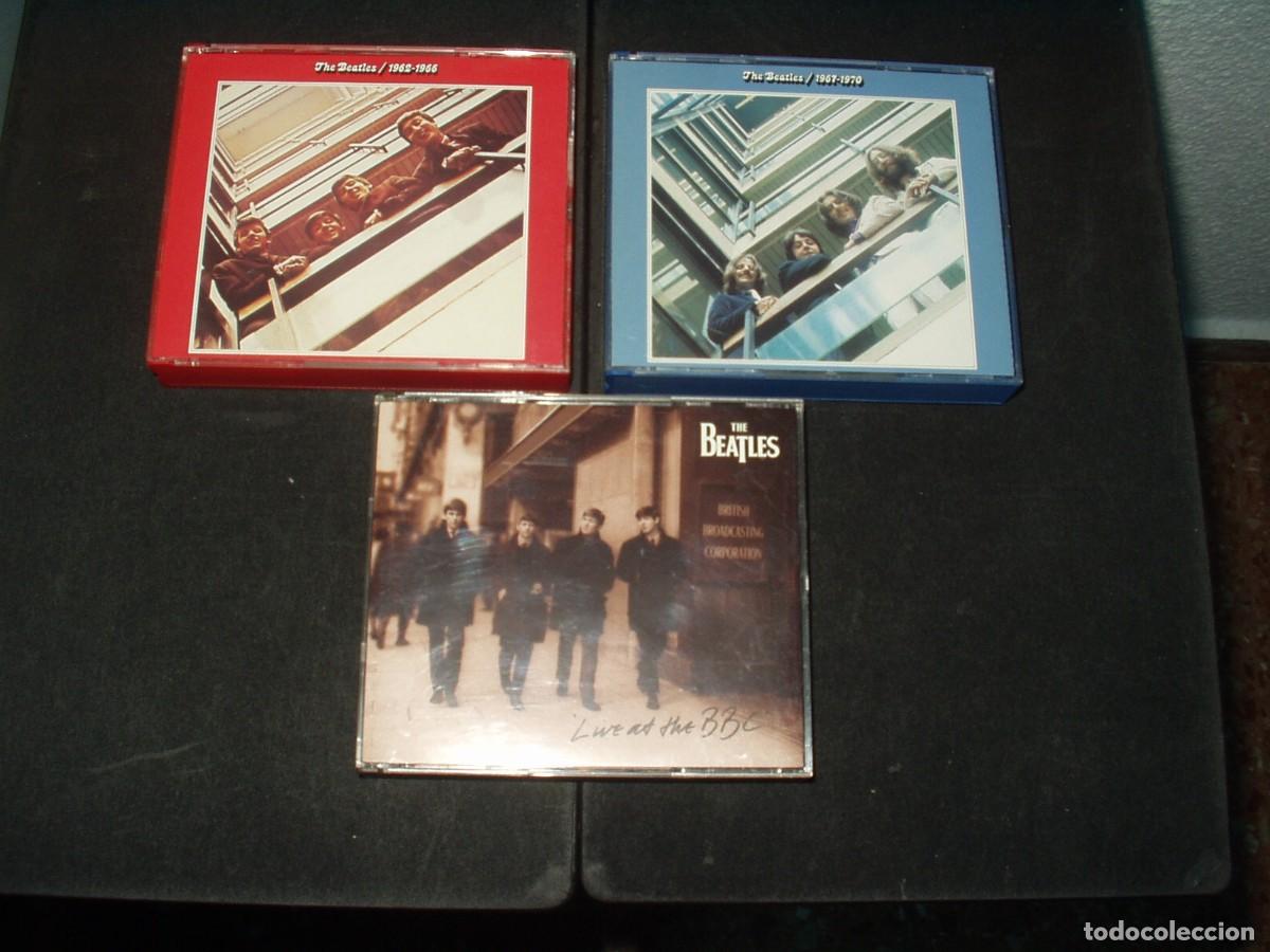 CDs de m&uacute;sica: LOTE 3 CDS DOBLES BEATLES - Foto 1