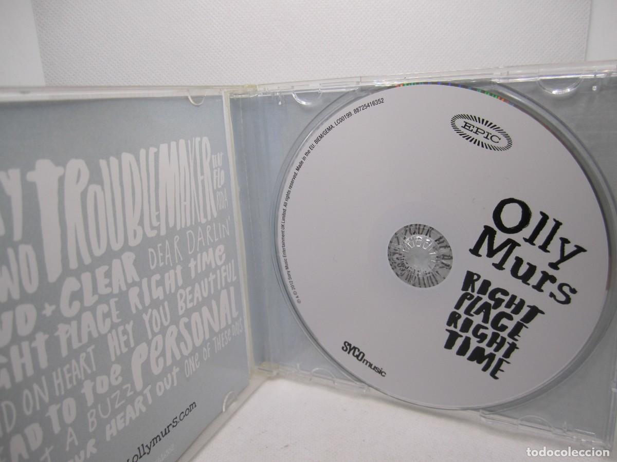 CDs de m&uacute;sica: cd olly murs right place right time - Foto 2
