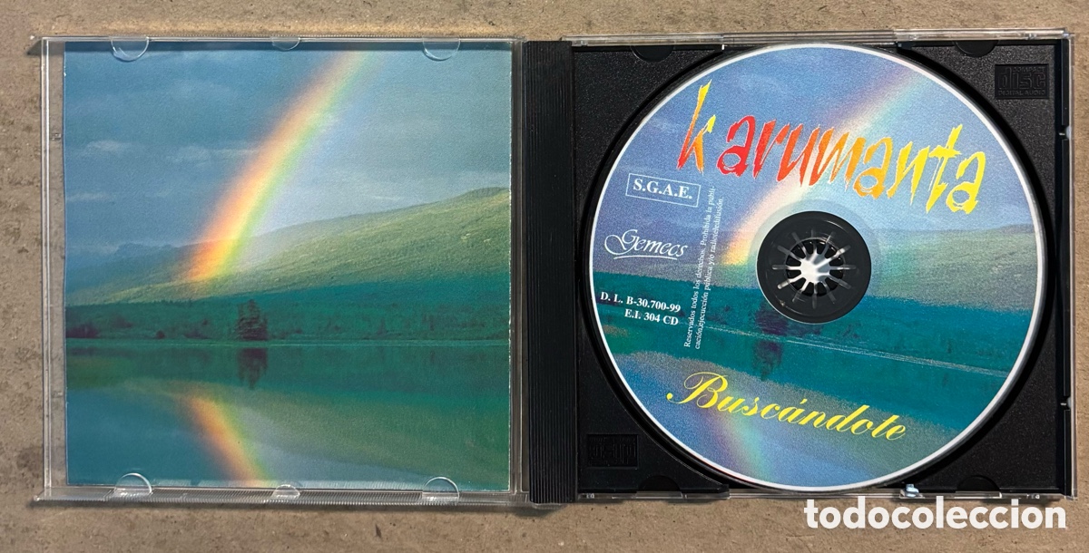 CDs de m&uacute;sica: CD. KARUMANTA &ldquo;BUSC&Aacute;NDOTE&rdquo;. - Foto 2