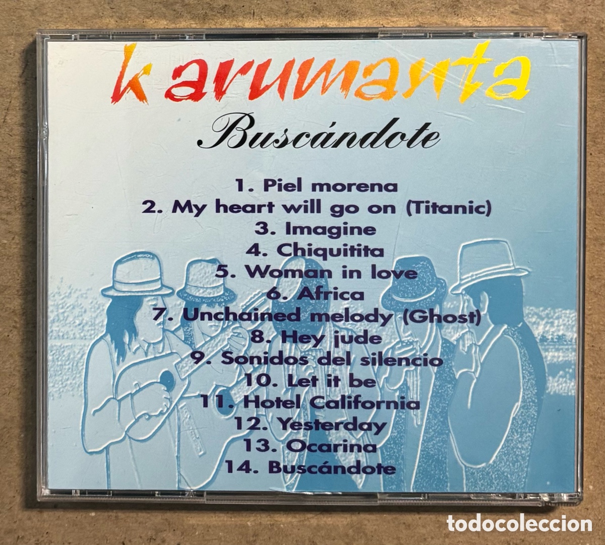 CDs de m&uacute;sica: CD. KARUMANTA &ldquo;BUSC&Aacute;NDOTE&rdquo;. - Foto 3