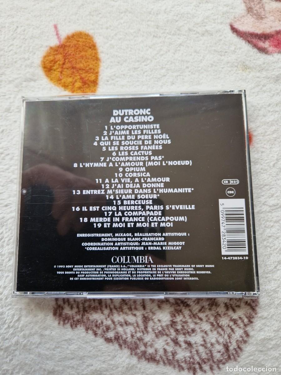 CDs de m&uacute;sica: Jacques Dutronc &rdquo;Au Casino&rdquo; CD - Foto 2