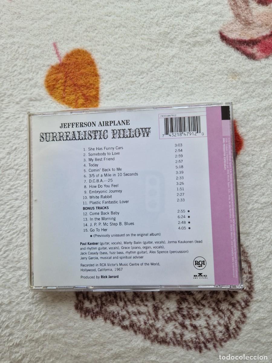 CDs de m&uacute;sica: Jefferson Airplane &rdquo;Surrealistic Pillow&rdquo; CD - Foto 2