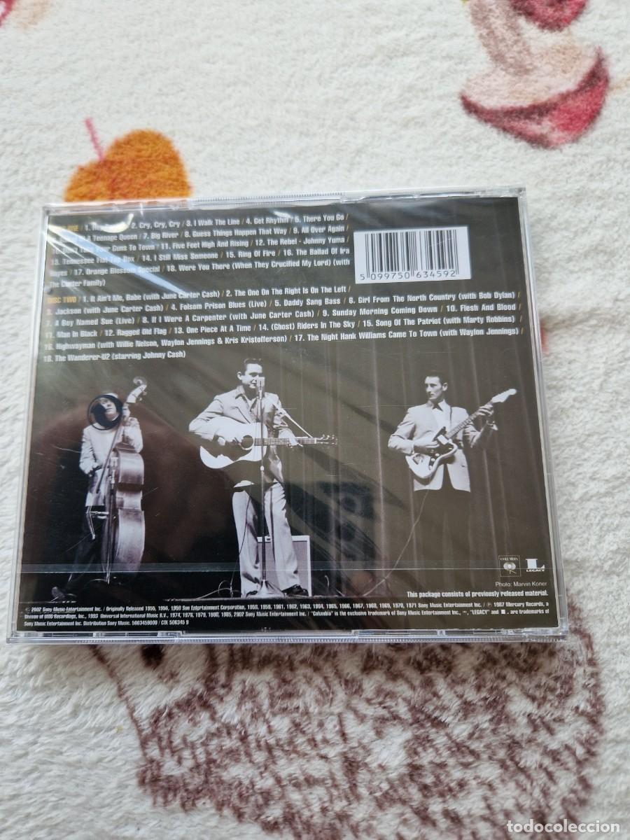 CDs de m&uacute;sica: Johnny Cash &rdquo;The Essential&rdquo; 2cds Nuevo - Foto 2