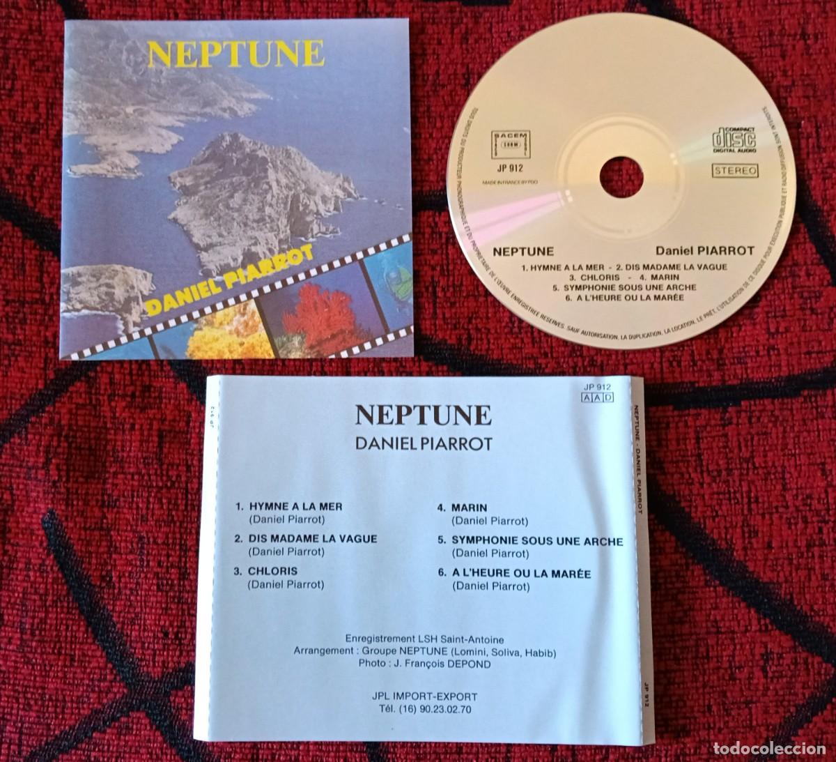 CDs de m&uacute;sica: DANIEL PIARROT ** Neptune ** CD FRANCIA - Foto 1