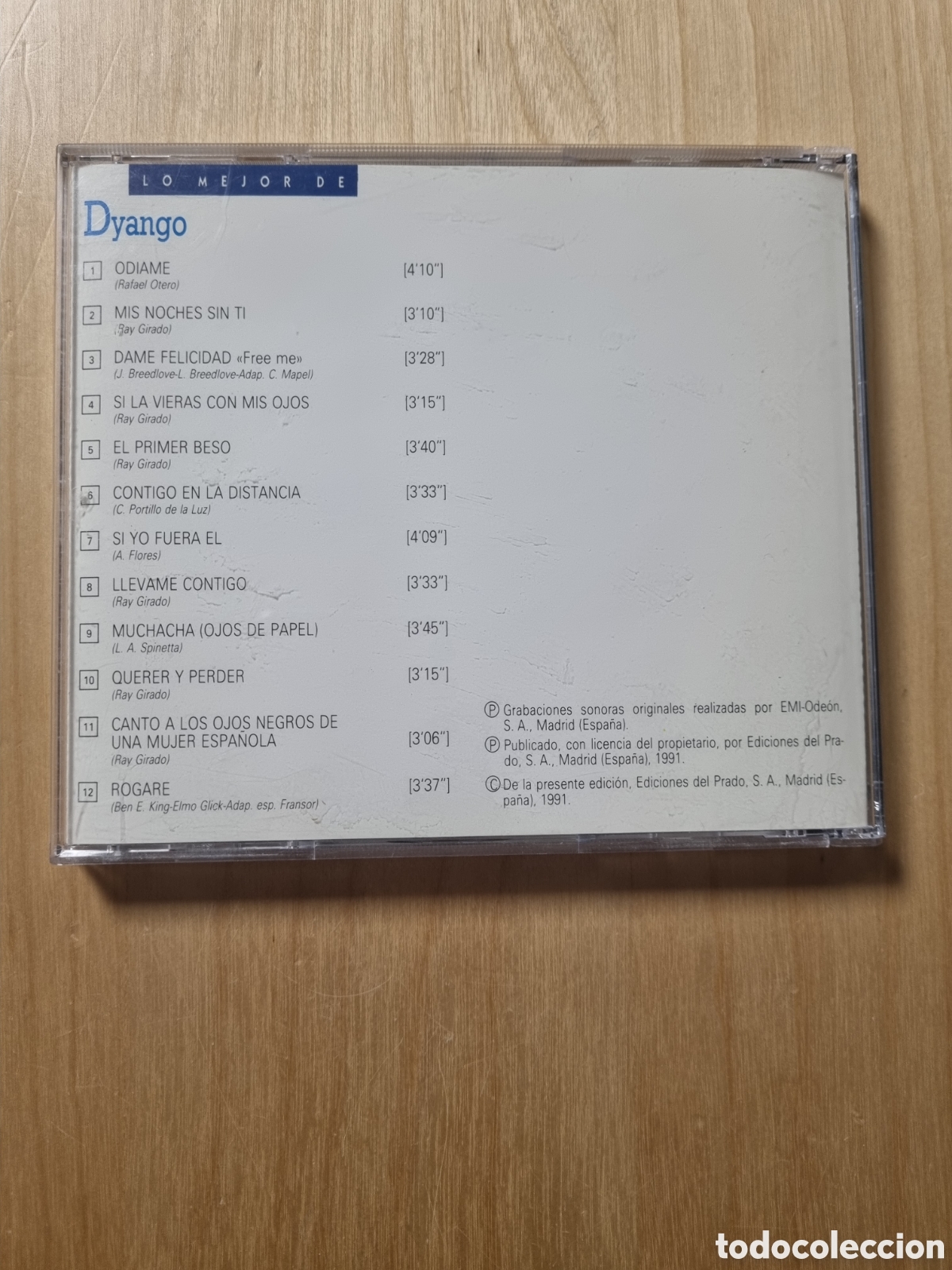 CDs de m&uacute;sica: SCD169 dyango CD SEGUNDAMANO - Foto 2