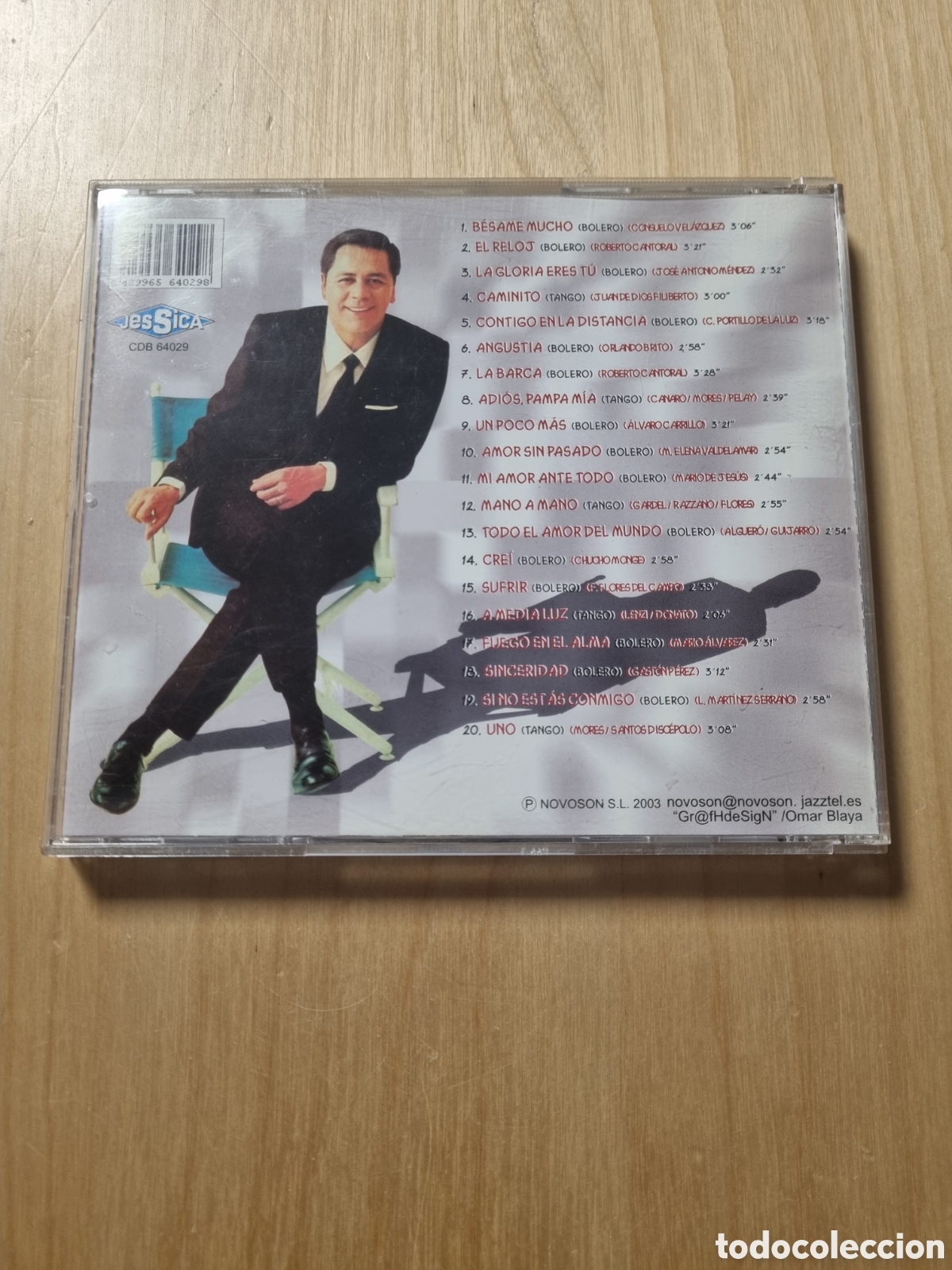 CDs de m&uacute;sica: SCD169 lucho gatica CD SEGUNDAMANO - Foto 2