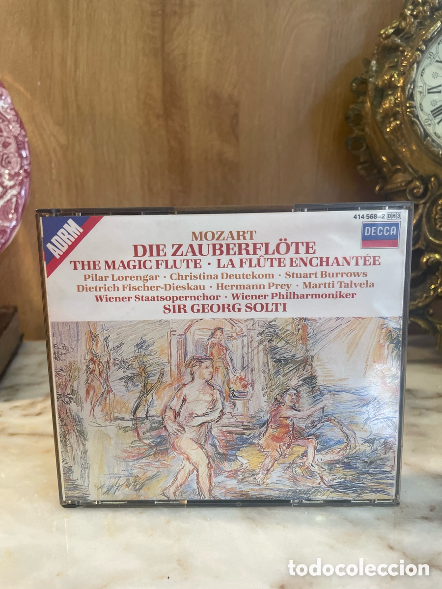 CDs de m&uacute;sica: CD la flauta m&aacute;gica. Mozart - Foto 1