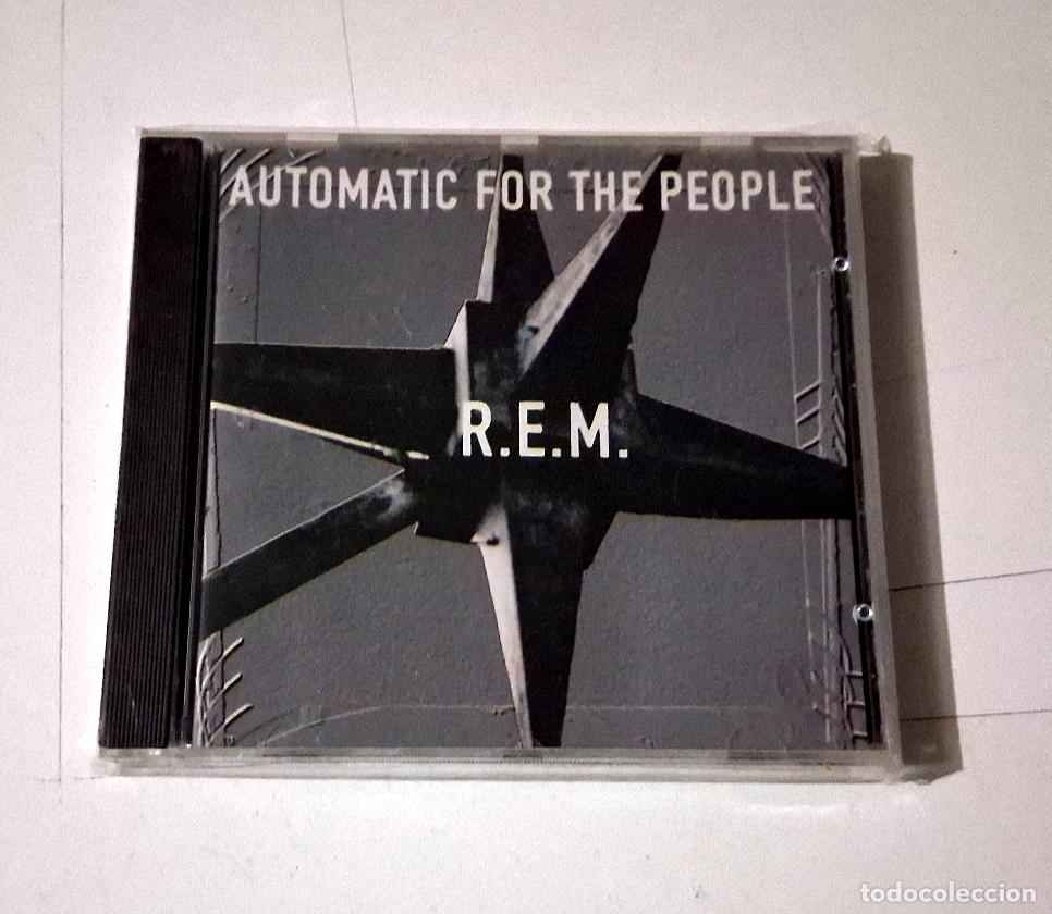 CDs de m&uacute;sica: R.E.M. &rdquo;AUTOMATIC FOR THE PEOPLE&rdquo; CD 12 TRACKS REM - Foto 1