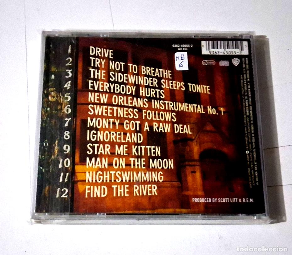 CDs de m&uacute;sica: R.E.M. &rdquo;AUTOMATIC FOR THE PEOPLE&rdquo; CD 12 TRACKS REM - Foto 2