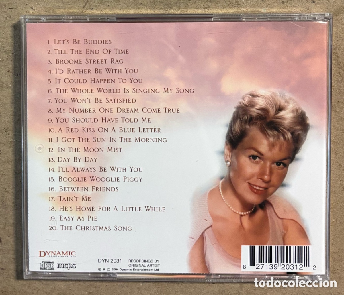 CDs de m&uacute;sica: CD. DORIS DAY &ldquo;LET&rsquo;S BE BUDDIES&rdquo; (DYNAMIC 2004). - Foto 3