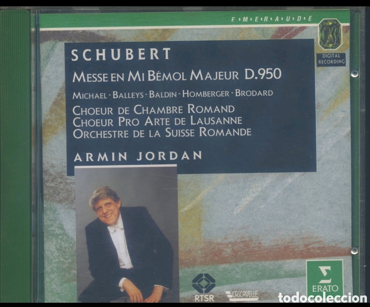CDs de m&uacute;sica: Schubert: Messe en Mi B&eacute;mol Majeus D.950 - Foto 1