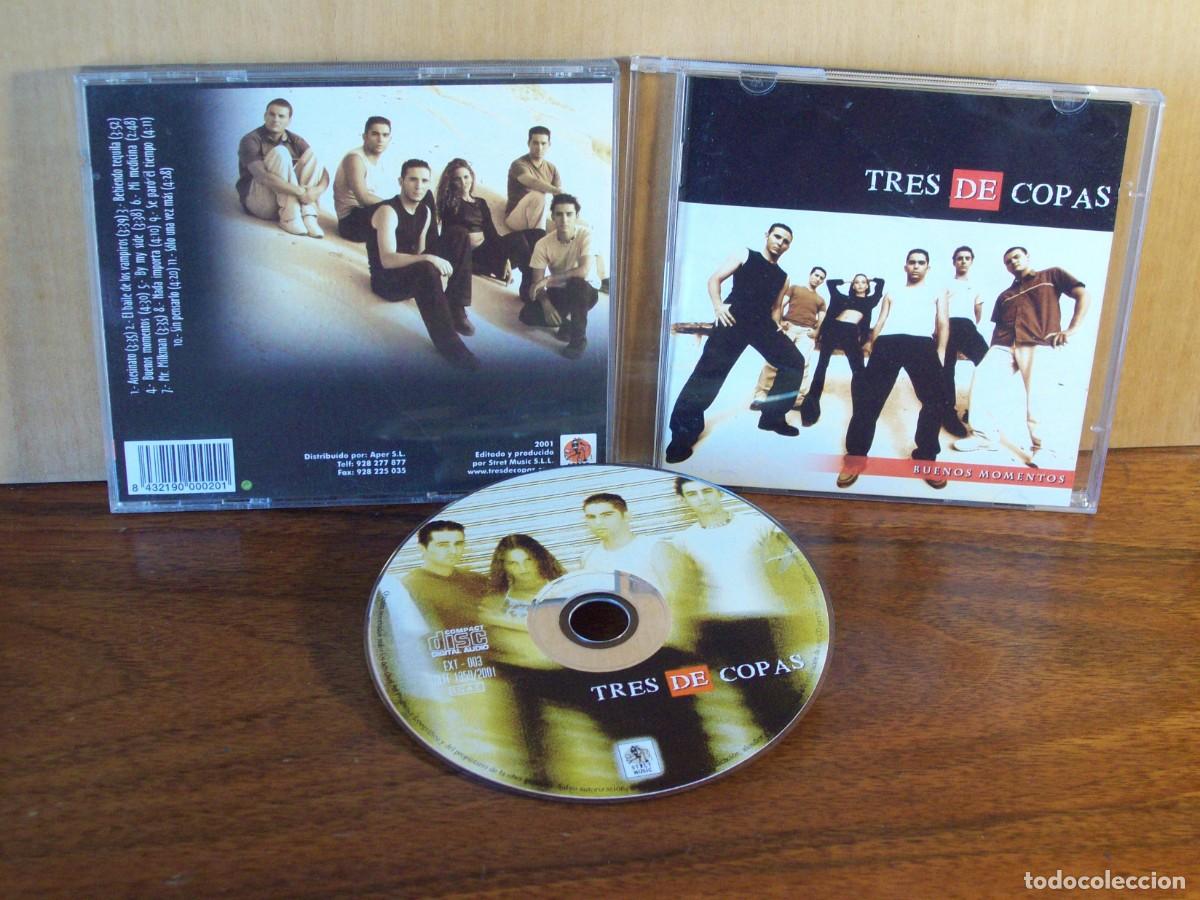 CDs de m&uacute;sica: TRES DE COPAS - BUENOS MOMENTOS - CD - Foto 1