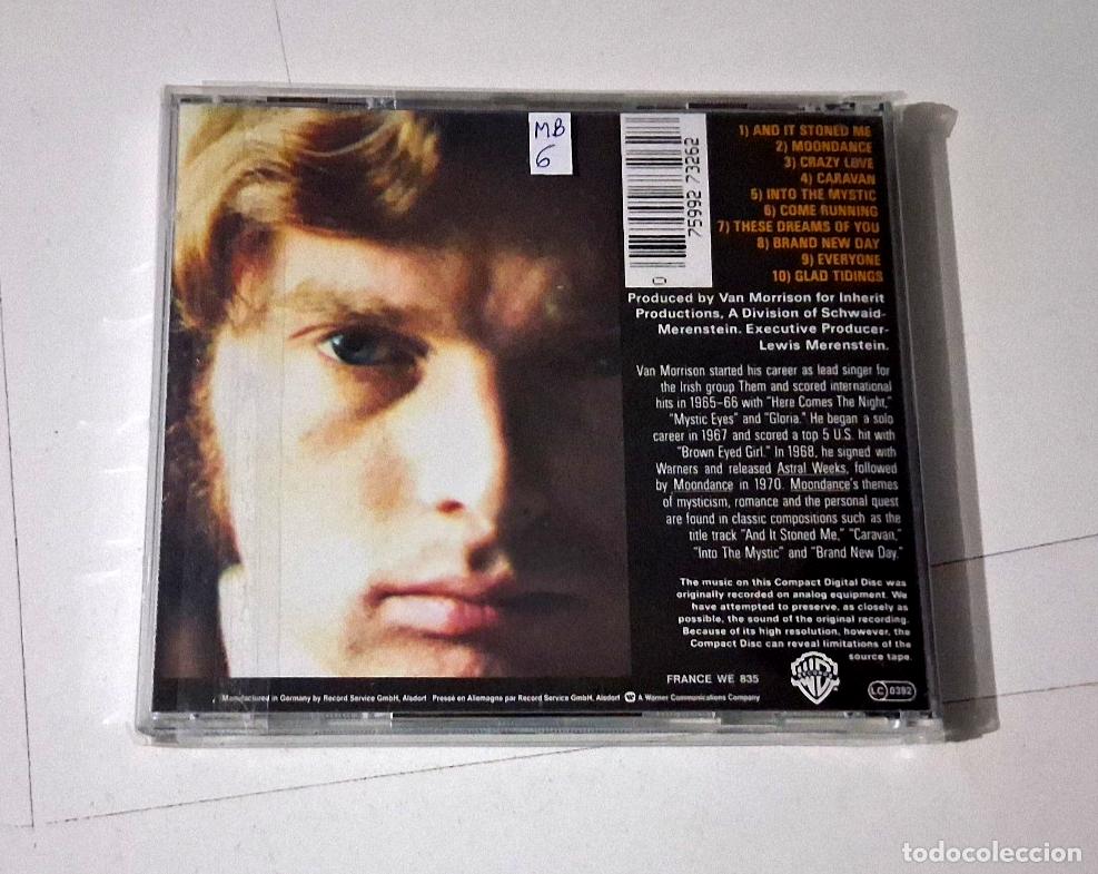 CDs de m&uacute;sica: VAN MORRISON &rdquo;MOONDANCE&rdquo; CD 10 TRACKS - Foto 2