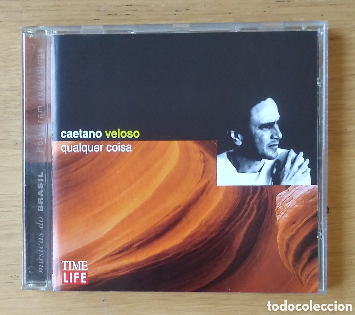 CDs de m&uacute;sica: CAETANO VELOSO: &rdquo;QUALQUER COISA&rdquo; CD - MPB - BRASIL - Foto 1