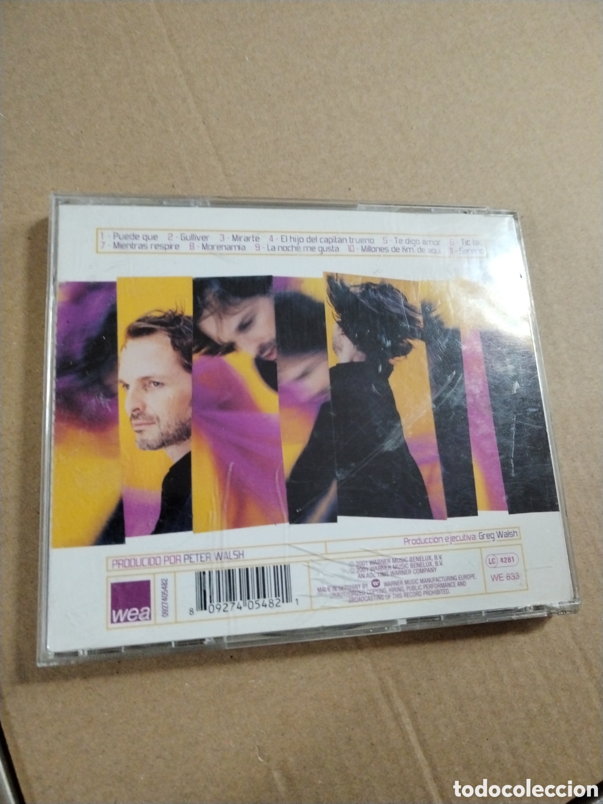 CDs de m&uacute;sica: MIGUEL BOS&Eacute; - SERENO. CD. - Foto 2