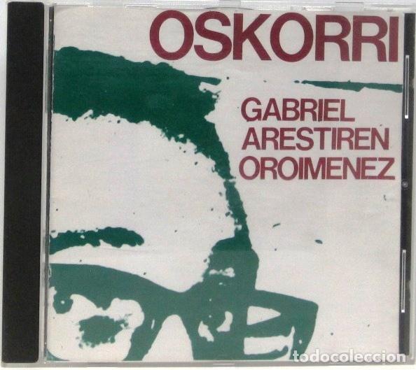 CDs de m&uacute;sica: OSKORRI - GABRIEL ARESTIREN OROIMENEZ - CD - Foto 1