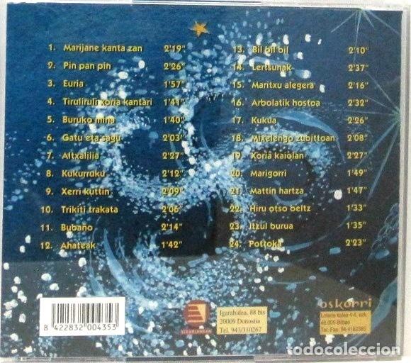 CDs de m&uacute;sica: OSKORRI - MARIJANE KANTA ZAN - CD - Foto 2