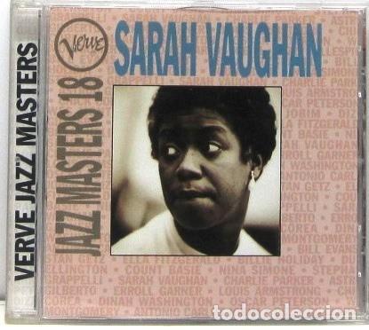 CDs de m&uacute;sica: SARAH VAUGHAN - JAZZ MASTERS 18 - CD - Foto 1