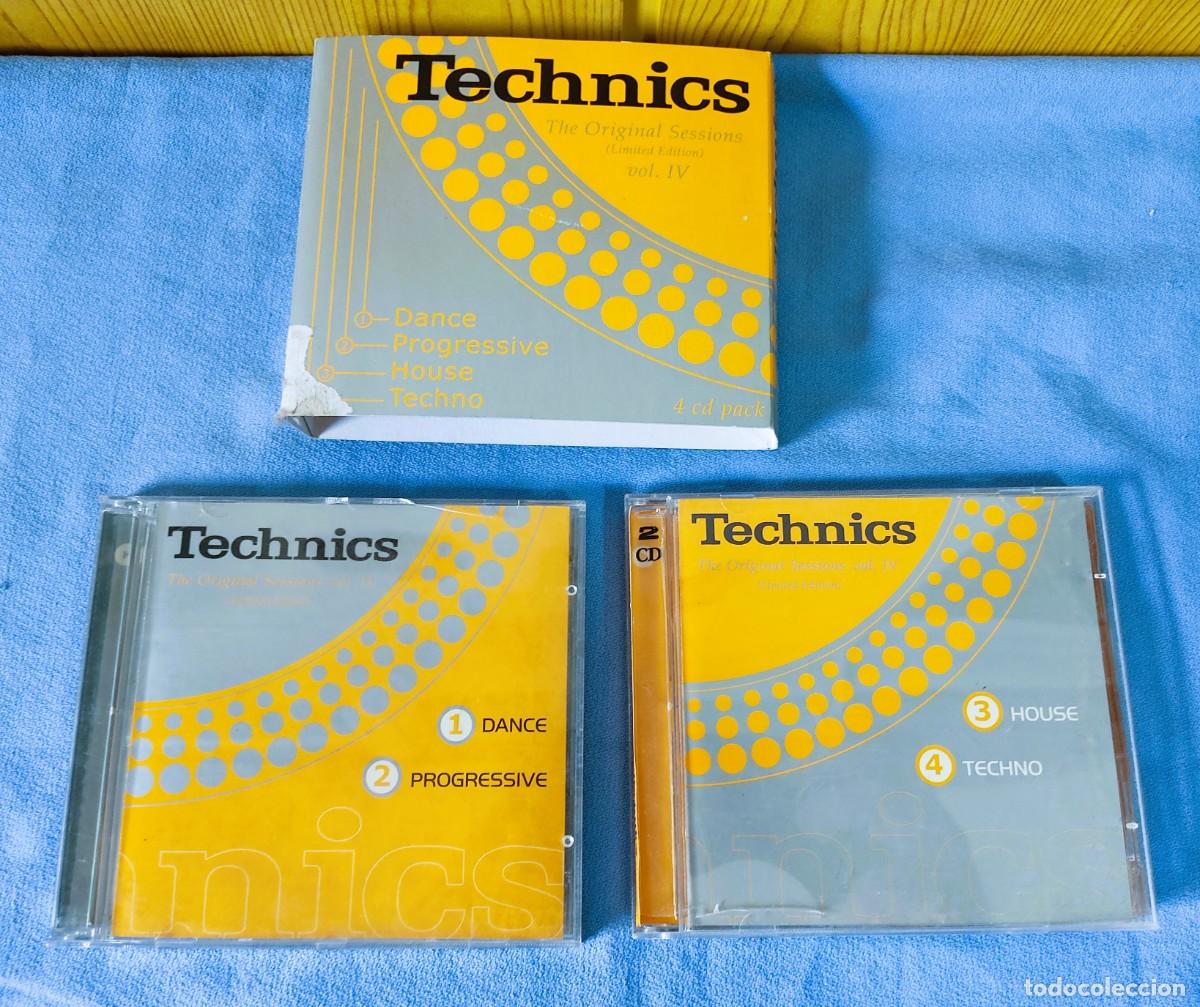 CDs de m&uacute;sica: ESTUCHE CON 4 CDS TECHNICS THE ORIGINAL SESSIONS - Foto 1