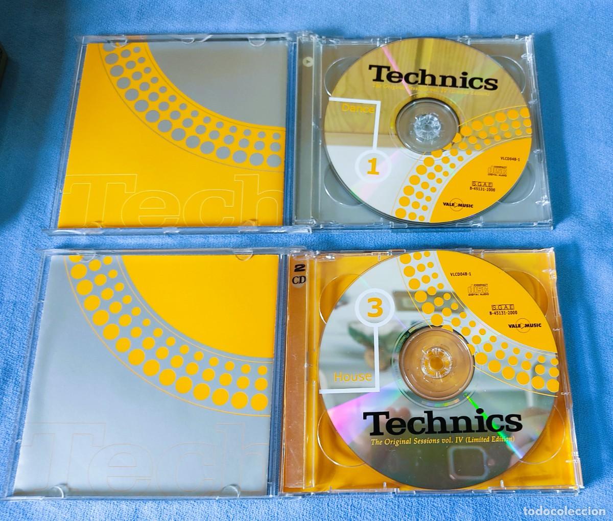 CDs de m&uacute;sica: ESTUCHE CON 4 CDS TECHNICS THE ORIGINAL SESSIONS - Foto 3