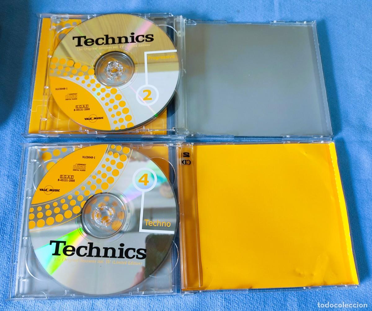 CDs de m&uacute;sica: ESTUCHE CON 4 CDS TECHNICS THE ORIGINAL SESSIONS - Foto 4