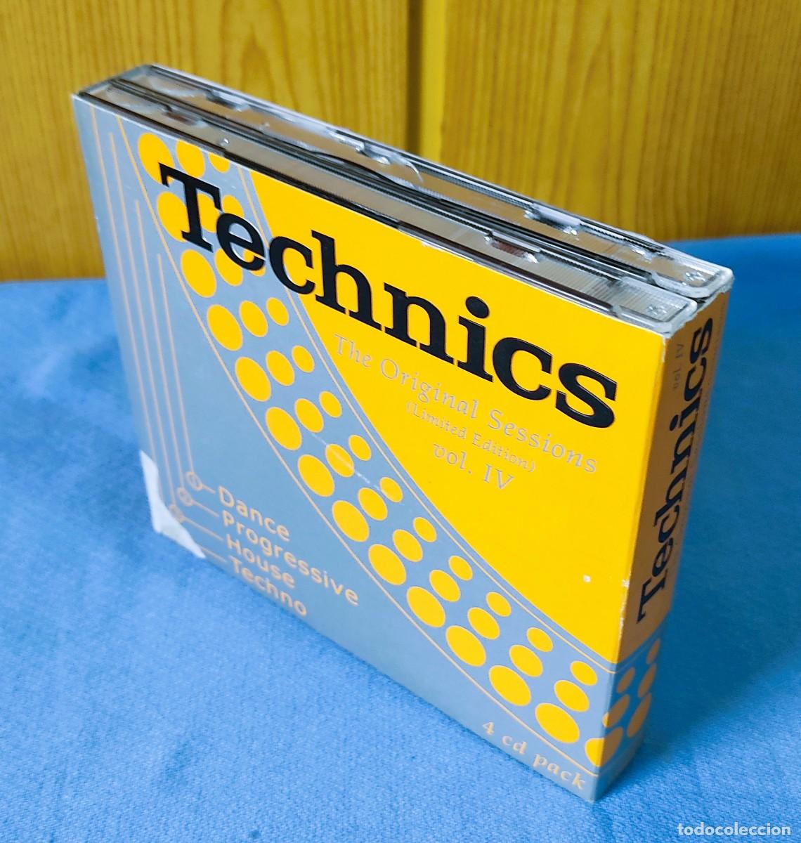 CDs de m&uacute;sica: ESTUCHE CON 4 CDS TECHNICS THE ORIGINAL SESSIONS - Foto 5
