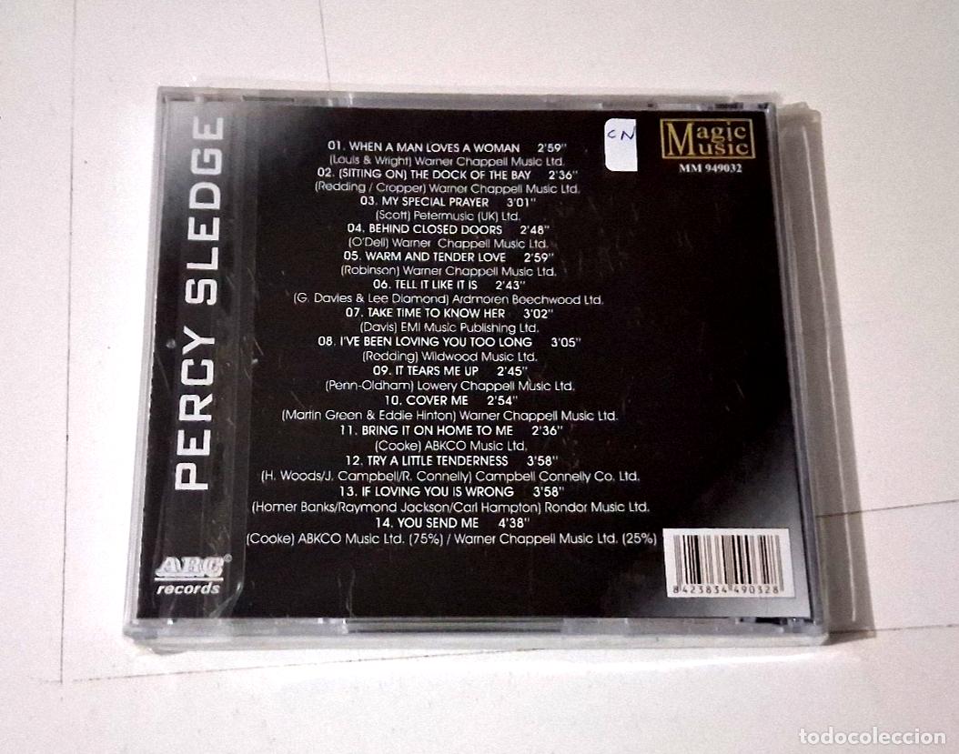 CDs de m&uacute;sica: PERCY SLEDGE &rdquo;PERCY SLEDGE&rdquo; CD 14 TRACKS COMO NUEVO - Foto 2