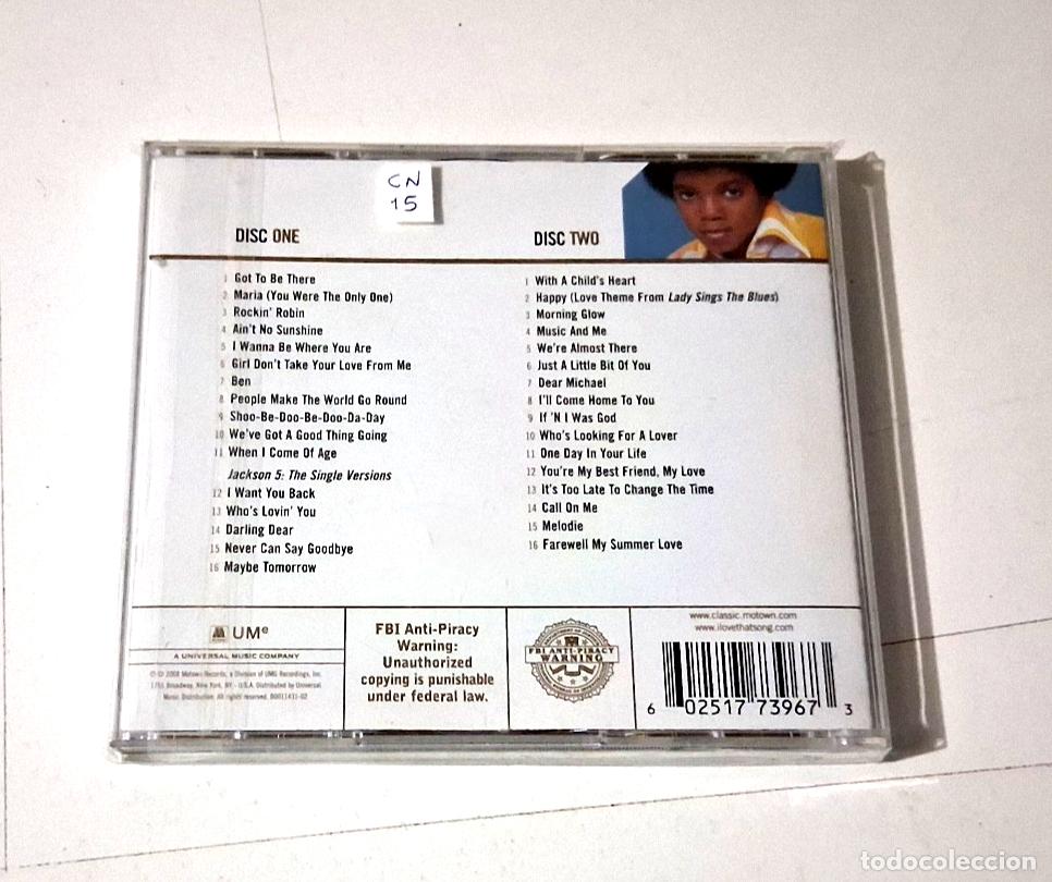 CDs de m&uacute;sica: MICHAEL JACKSON &rdquo;GOLD&rdquo; 2CD 32 TRACKS COMO NUEVO CD - Foto 2