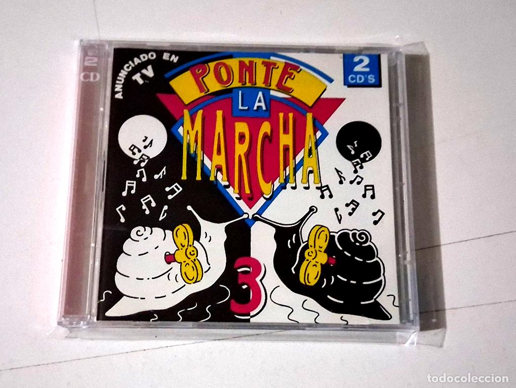 CDs de m&uacute;sica: CD &rdquo;PONTE LA MARCHA&rdquo; 2CD 16 TRACKS COMO NUEVO - Foto 1