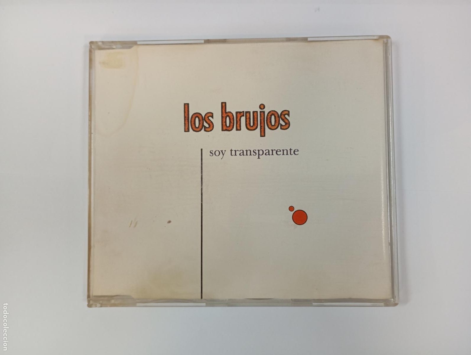 CDs de m&uacute;sica: LOS BRUJOS. SOY TRANSPARENTE. SINGLE. CD. TDKCD144 - Foto 1