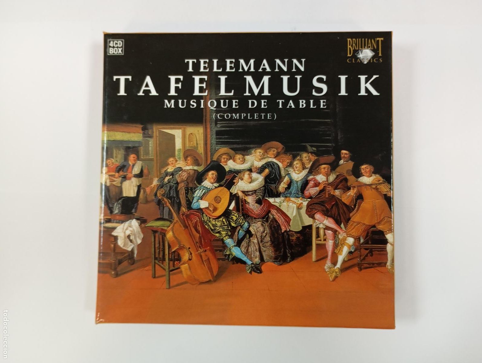 CDs de M&uacute;sica: Telemann &ndash; Tafelmusik. Musique De Table. CD. TDKCD144