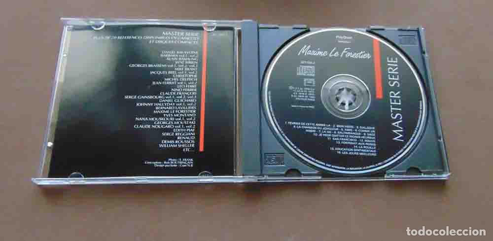 CDs de m&uacute;sica: MAXIME LE FORESTIER - MASTER SERIES - CD 1991 - Foto 3